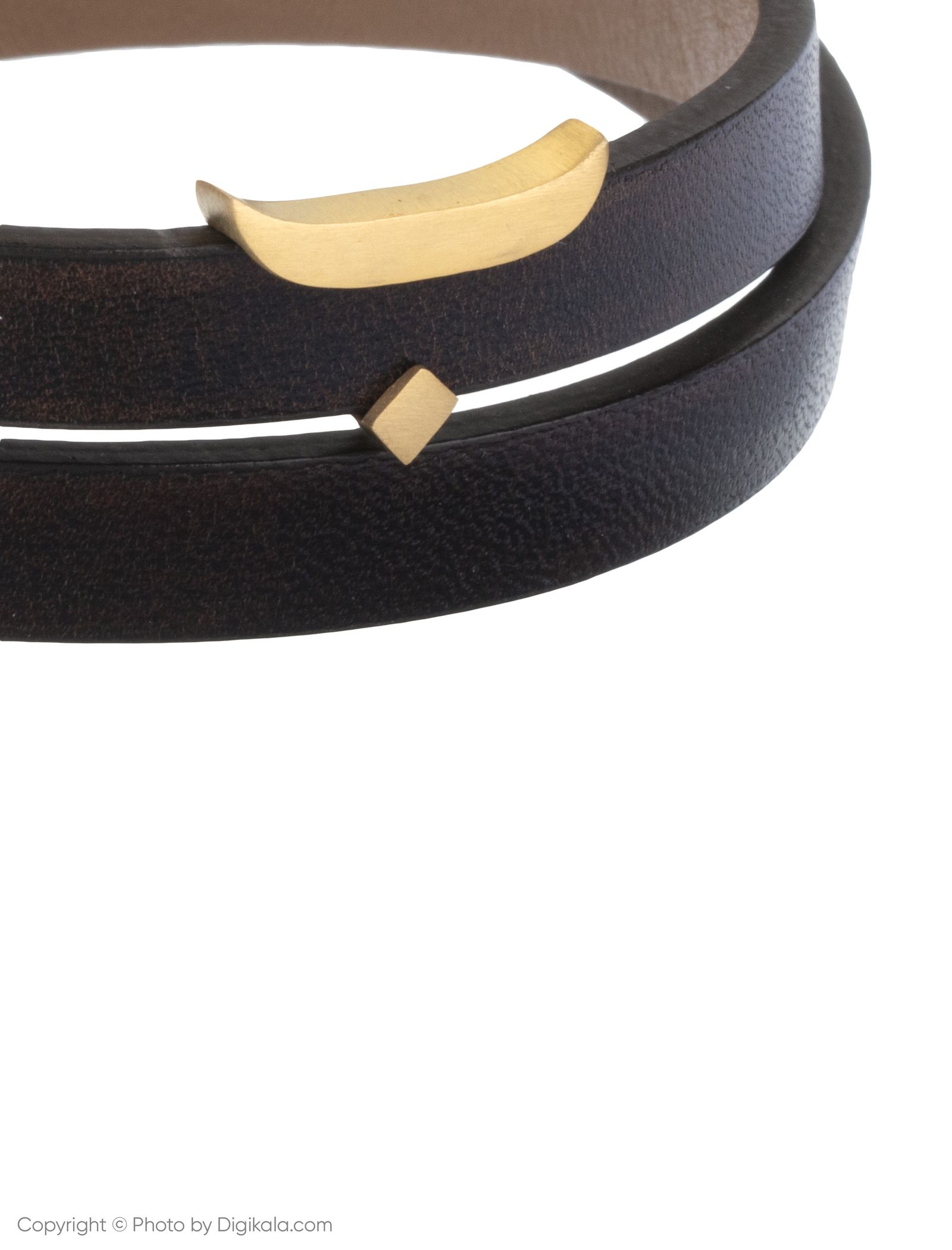 دستبند طلا 18 عیار زنانه درسا مدل 225-BR - قهوه ای - 4