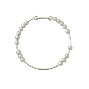 دستبند نقره زنانه کد IM004