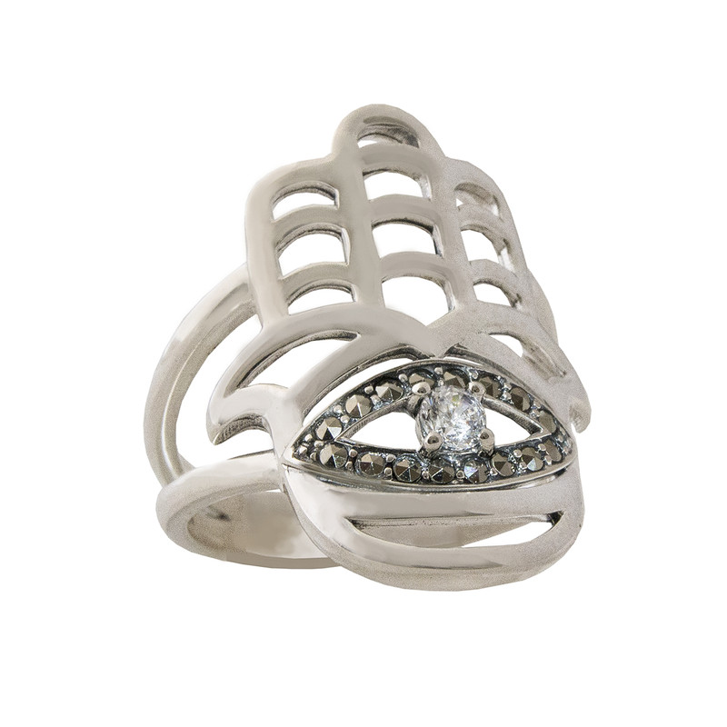 انگشتر نقره زنانه طرح دست کد TJM001 انگشتر نقره زنانه طرح دست کد TJM001