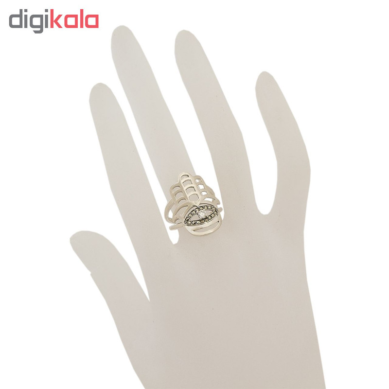انگشتر نقره زنانه طرح دست کد TJM001 انگشتر نقره زنانه طرح دست کد TJM001