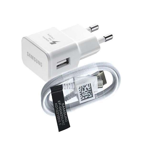 شارژر دیواری مدل EP-TA20EWE به همراه کابل تبدیل microUSB شارژر دیواری مدل EP-TA20EWE به همراه کابل تبدیل microUSB
