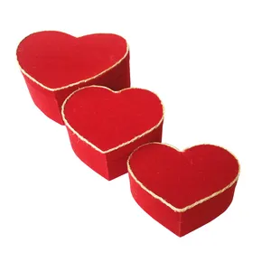 جعبه هدیه طرح قلب کد N9 مجموعه ۳ عددی