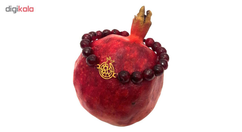 دستبند طلا 18 عیار زنانه طرح انار مدل FB-350 دستبند طلا 18 عیار زنانه طرح انار مدل FB-350