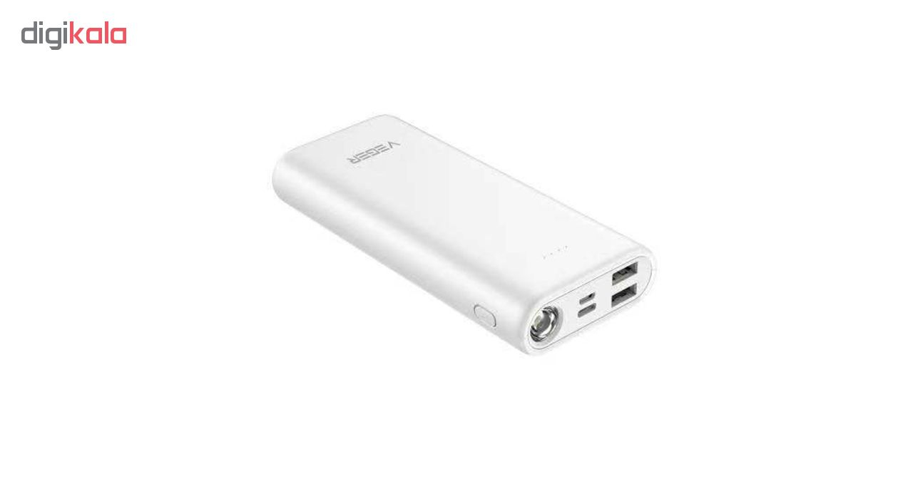 شارژر همراه وگر مدل x201 ظرفیت 20000 میلی آمپر ساعت