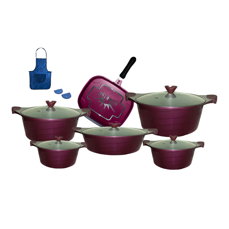سرویس پخت و پز 15پارچه سانرایس مدل KB1504
