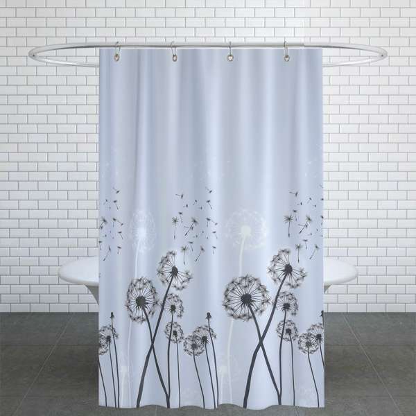 پرده حمام دلفین کد jack-2200 سایز 200×180 سانتی متر