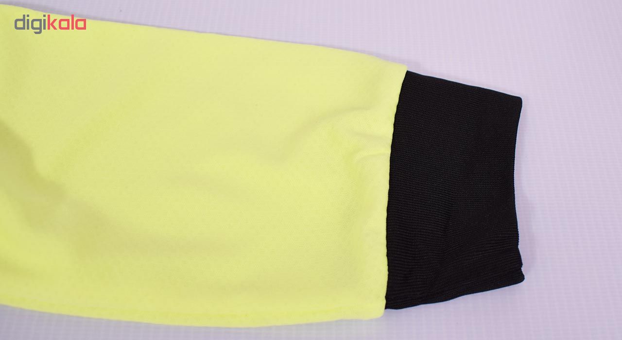 ست پیراهن و شورت ورزشی مردانه طرح منچستر سیتی کد 2019.20 رنگ زرد