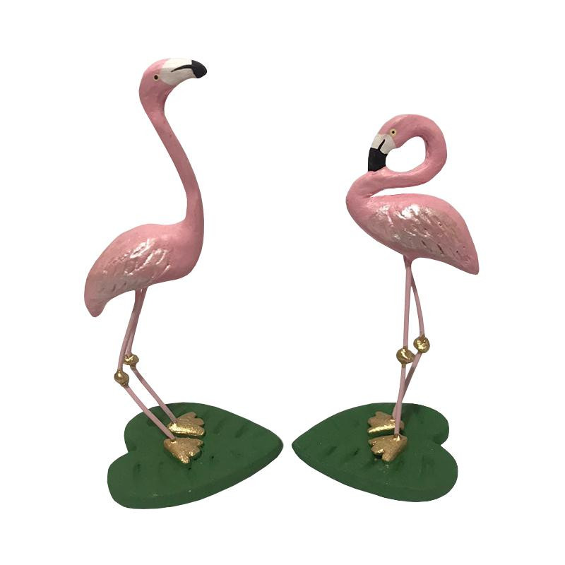 مجسمه طرح فلامینگو کد KUCH01 مجموعه دو عددی
