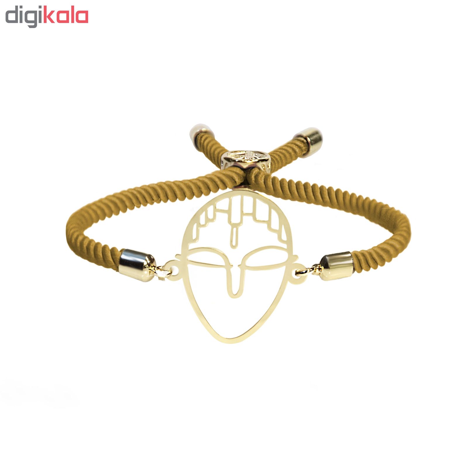 دستبند طلا 18 عیار زنانه اَبستره کد DN001 -  - 2