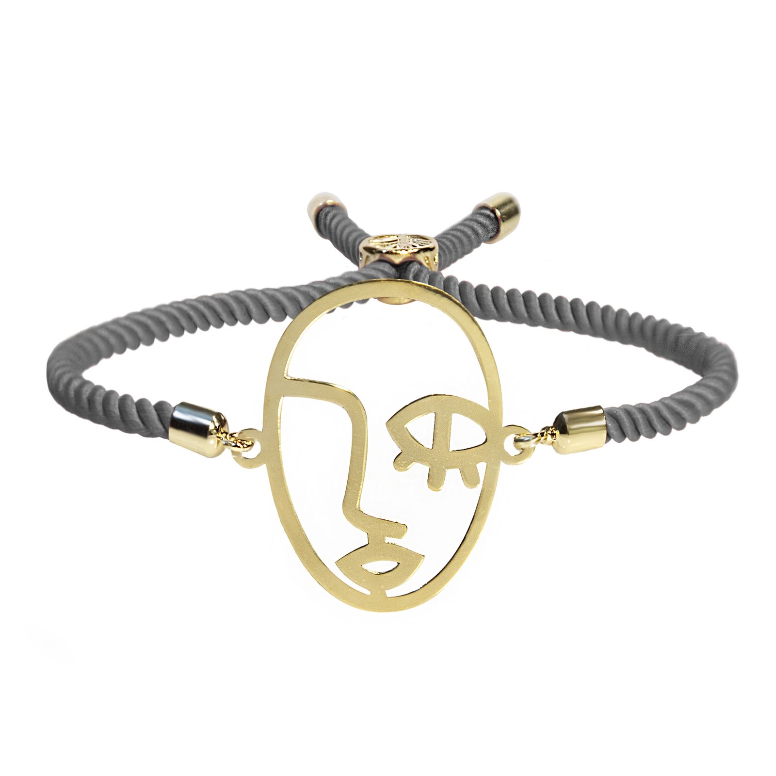 دستبند طلا 18 عیار زنانه اَبستره کد DCH001 -  - 1