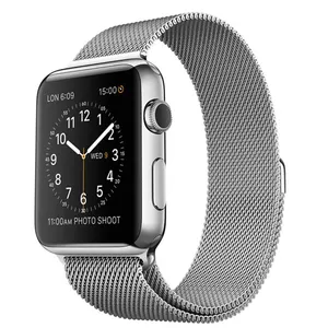 ساعت هوشمند اپل واچ سری 1 مدل 42mm Milaness silver