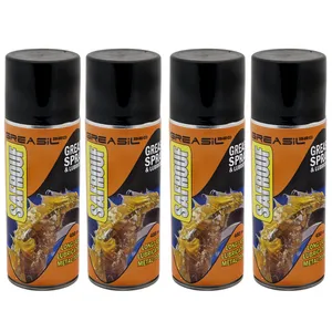 اسپری گریس سافروف مدل GRSL45 حجم 450 میلی لیتر بسته 4 عددی