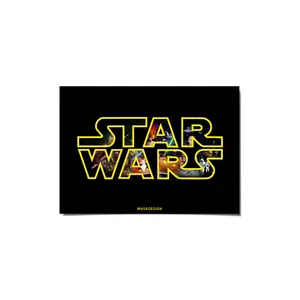کارت پستال ماسا دیزاین طرح star wars کد postv153