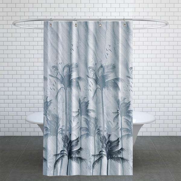 پرده حمام دلفین کد TOR-5104 سایز 200×180 سانتی متر