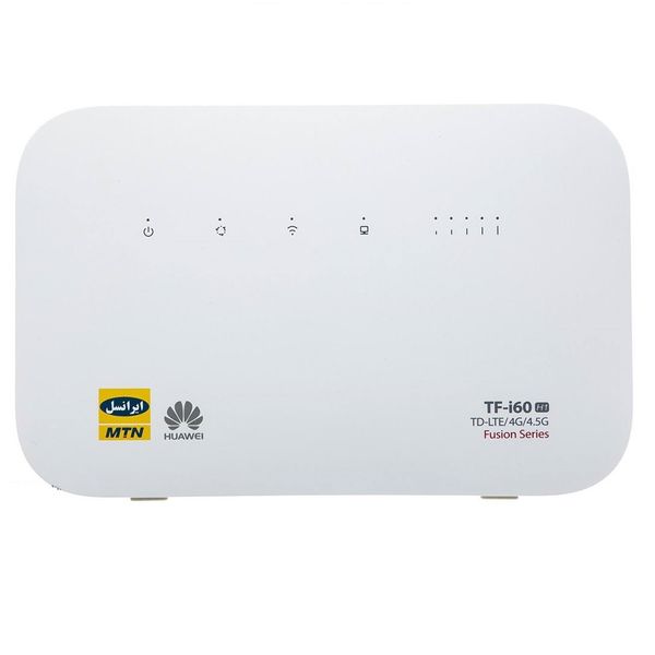 مودم 4G/TD-LTE ایرانسل مدل TF-i60H1به همراه 480گیگابایت اینترنت 12ماهه TD-LTEو48گیگابایت اینترنت 6ماهه 4G