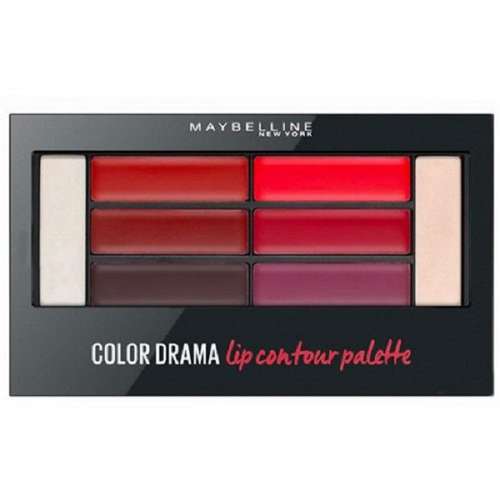 پالت رژ لب و کانتورینگ میبلین شماره 6 کد 01