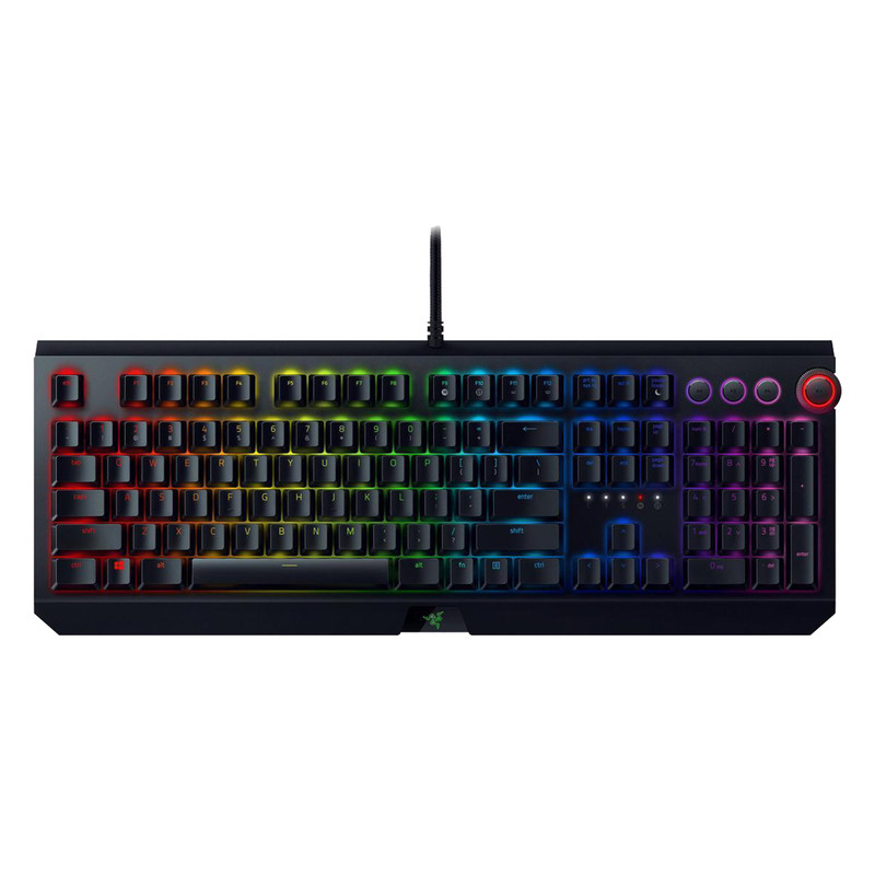 کیبورد مخصوص بازی ریزر مدل BLACKWIDOW ELITE YELLOW SWITCH