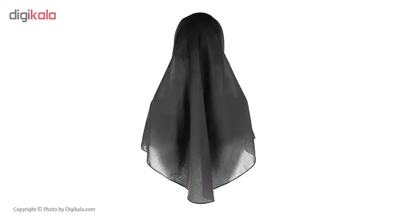 مقنعه مدل 90 کد 11 رنگ طوسی سایز 90 سانتی متر