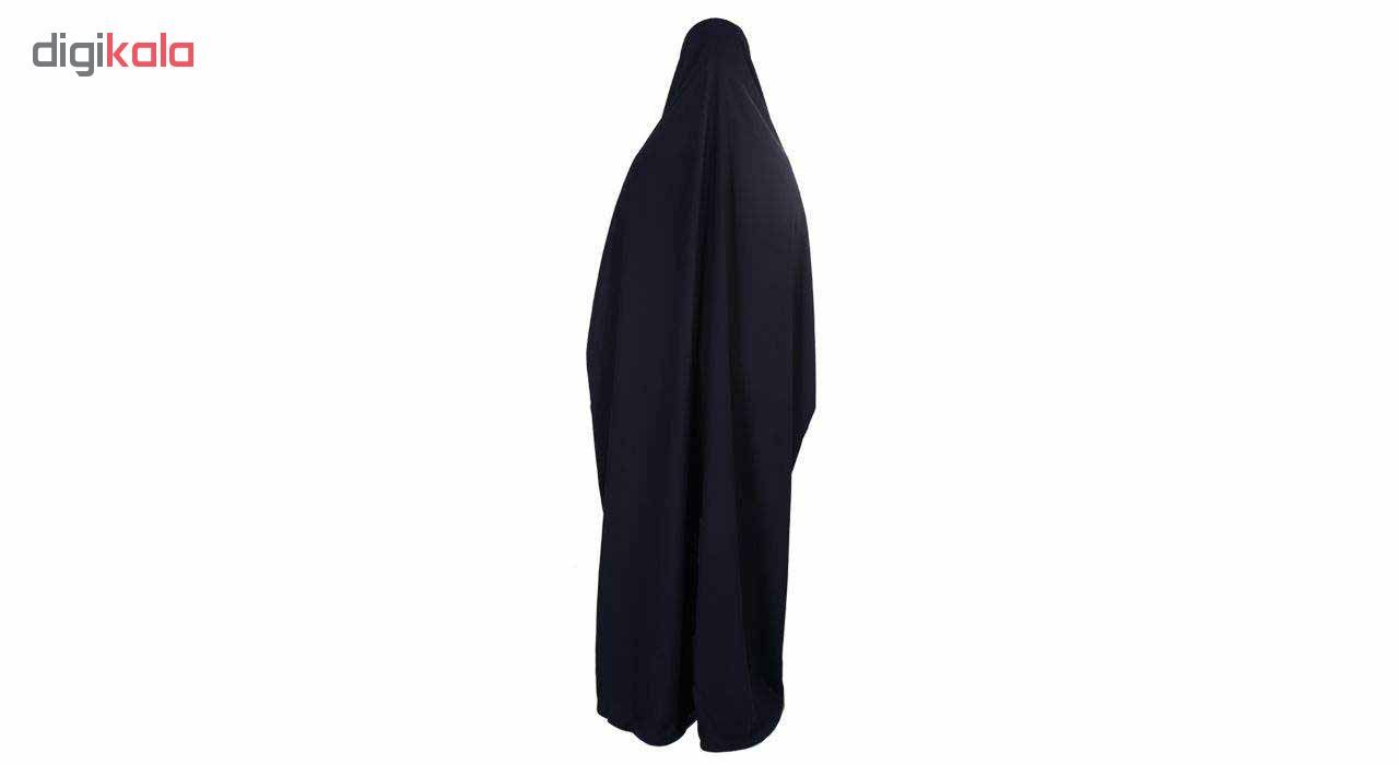 چادر دانشجویی مچ دار ابریشم (کد 7001) حجاب آراسته سایز M -  - 5