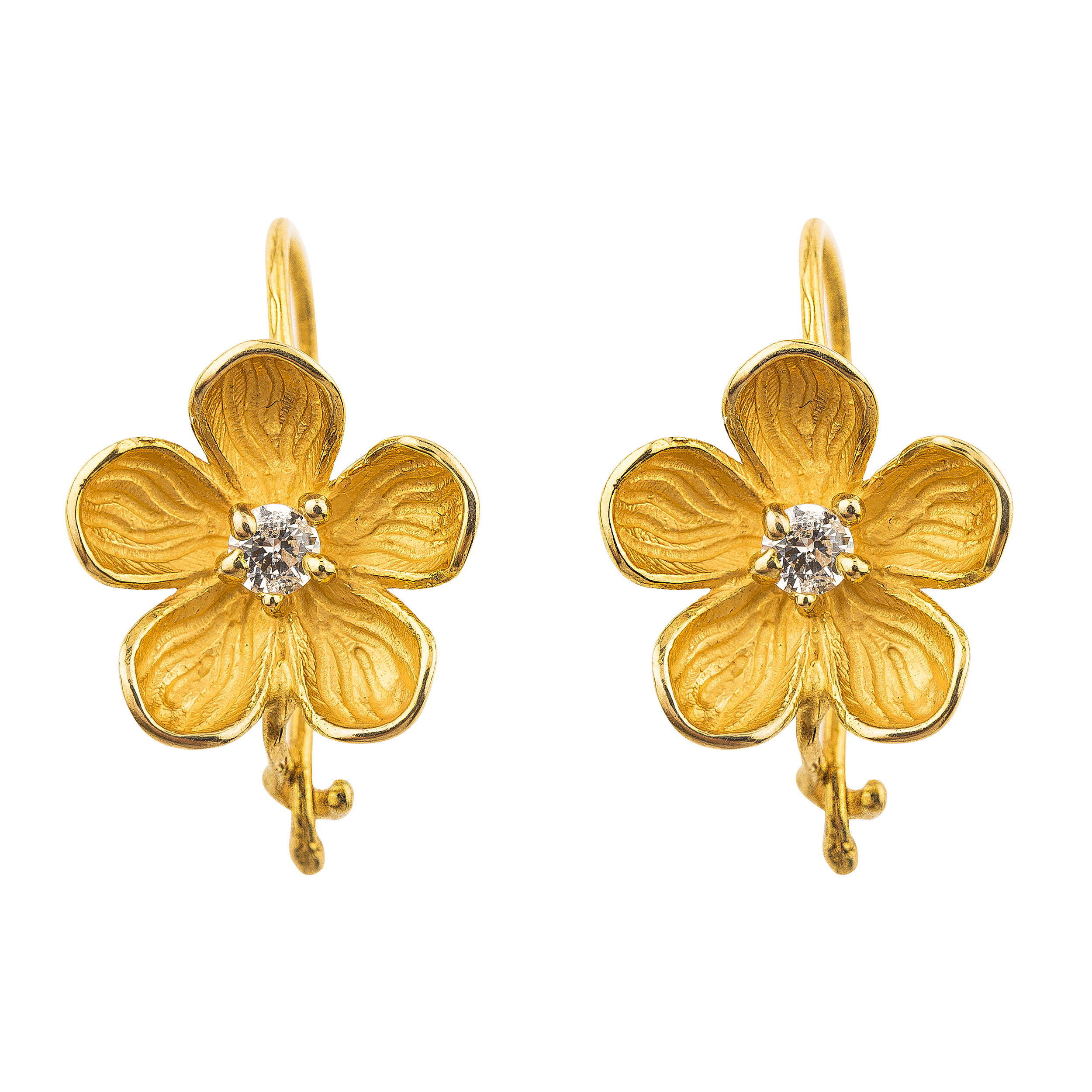 گوشواره طلا 18  عیار زنانه کد EA165