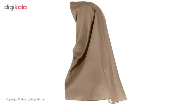 مقنعه مدل 90 کد 08 رنگ کرم سایز 85 سانتی متر