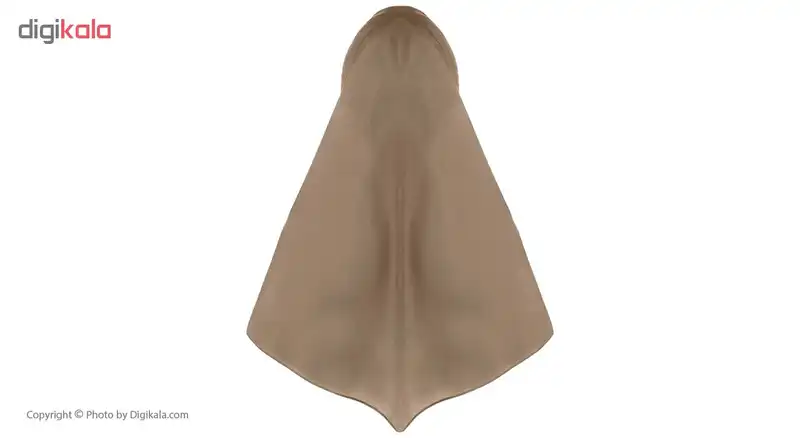 مقنعه مدل 90 کد 08 رنگ کرم سایز 85 سانتی متر