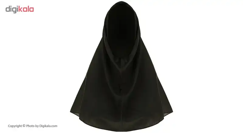 مقنعه مدل 90 کد 01 رنگ نوک مدادی تک سایز