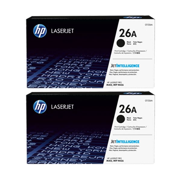 تونر مشکی مدل 26A بسته 2 عددی