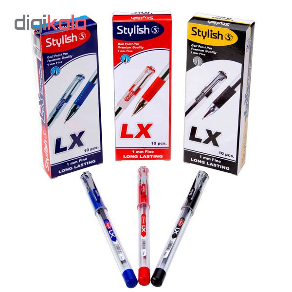 خودکار استایلیش مدل LX کد 01 بسته 10 عددی خودکار استایلیش مدل LX کد 01 بسته 10 عددی