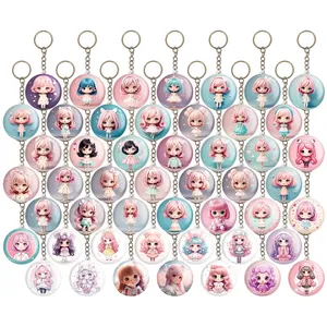 جاکلیدی خندالو مدل دخترانه کودکانه کد 170 مجموعه 49 عددی