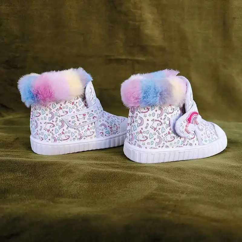 نیم بوت دخترانه مدل VQ-TaQ-WhiQQQ-118013