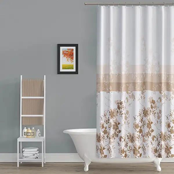 پرده حمام دلفین کد TOR-4131 سایز 200×180 سانتی متر