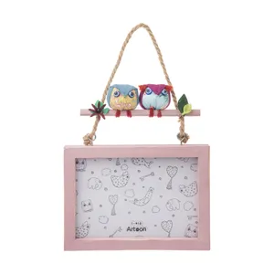 قاب عکس آرتون طرح جغد کد 022 سایز  10×15 سانتی متر 