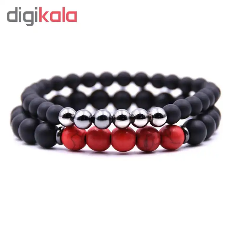 دستبند زنانه چرم ذاریات مدل KOKOSHEL کد 130 سایز M