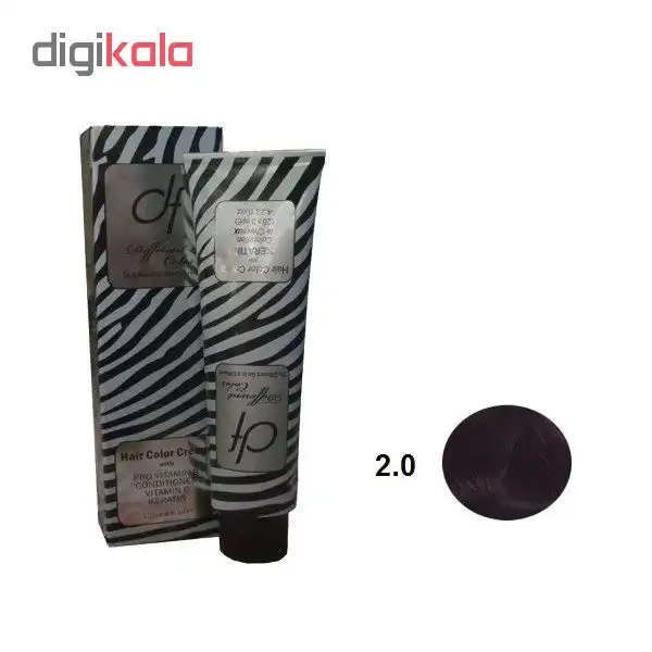 رنگ مو دیفرنت سری طبیعی حجم 125 میلی لیتر مجموعه 10 عددی