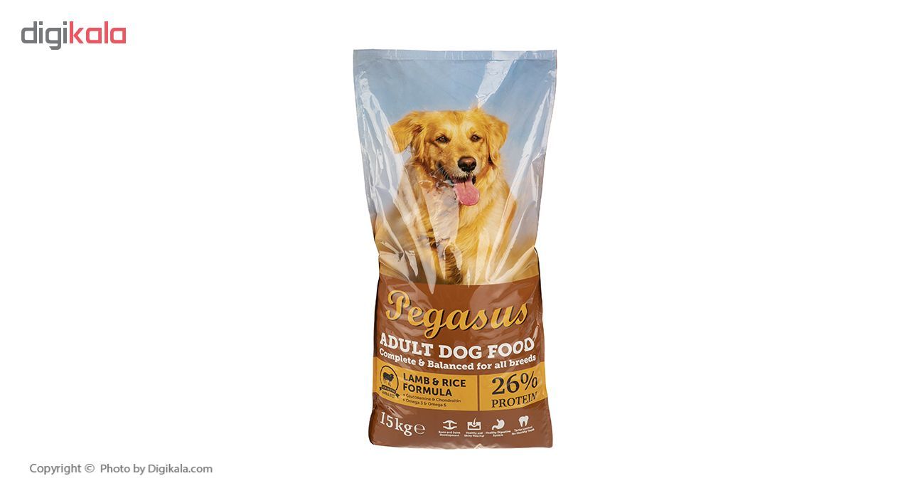 غذای خشک سگ پگاسوس کد 80001 وزن 15 کیلوگرم