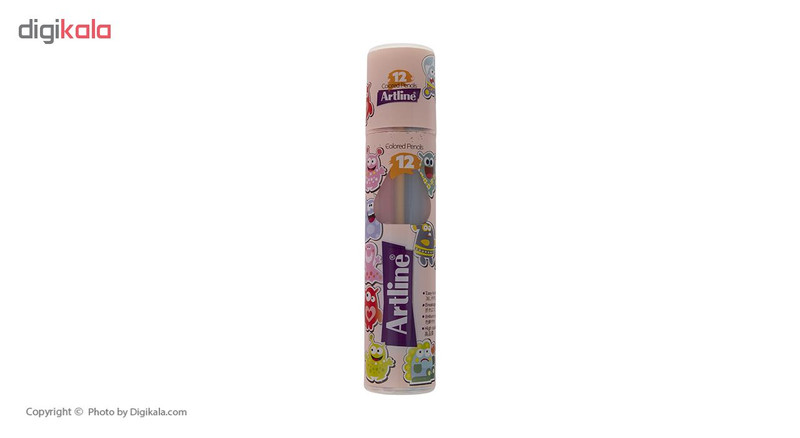 مداد رنگی 12 رنگ آرت لاین مدل ECP12-PLR/IL