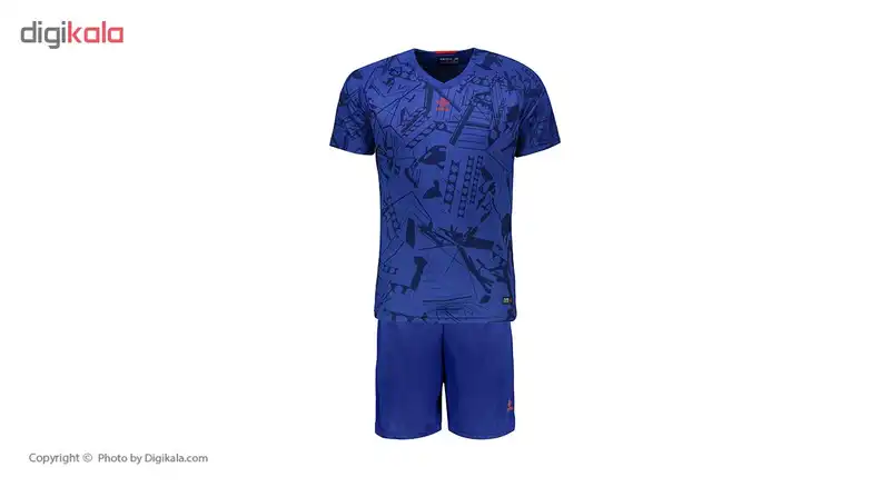 ست پیراهن و شورت ورزشی مردانه پانیل کد 1107BB