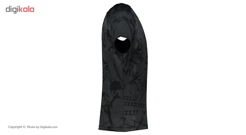 عکس شماره 5 : ست تیشرت و شلوارک ورزشی مردانه پانیل کد 1107gy