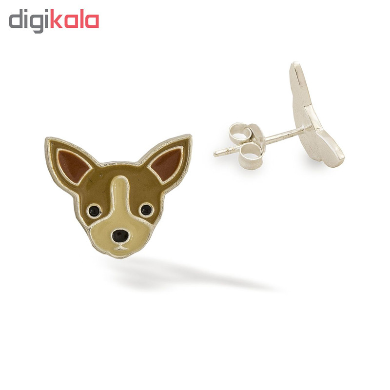 گوشواره نقره زنانه کد IM001 گوشواره نقره زنانه کد IM001