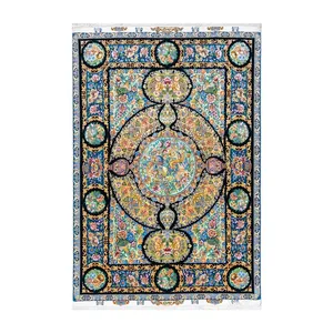 فرش دستباف سه و نیم متری طرح سیمرغ کد 12002