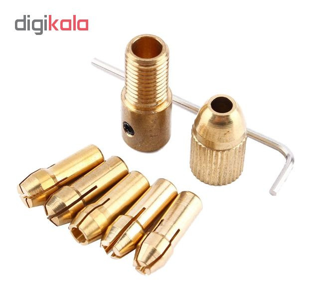 مجموعه 7 عددی سه نظام کدvb5 به همراه کولت مینیاتوری مجموعه 7 عددی سه نظام کدvb5 به همراه کولت مینیاتوری