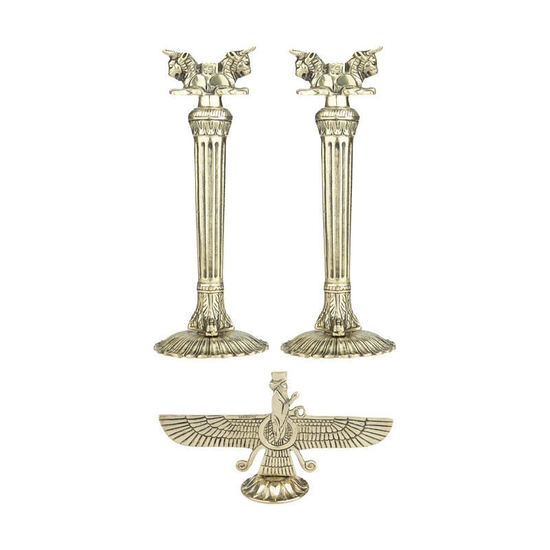 مجسمه تکریزان طرح هخامنش کد 506 مجموعه 3 عددی