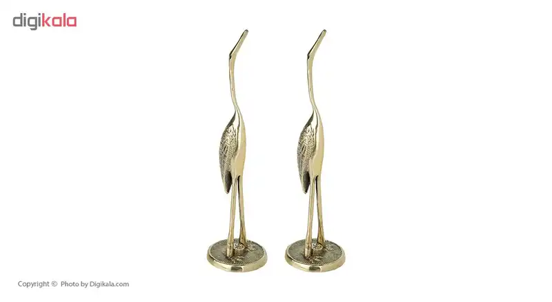 مجسمه تکریزان طرح درنا کد 505 بسته 2 عددی