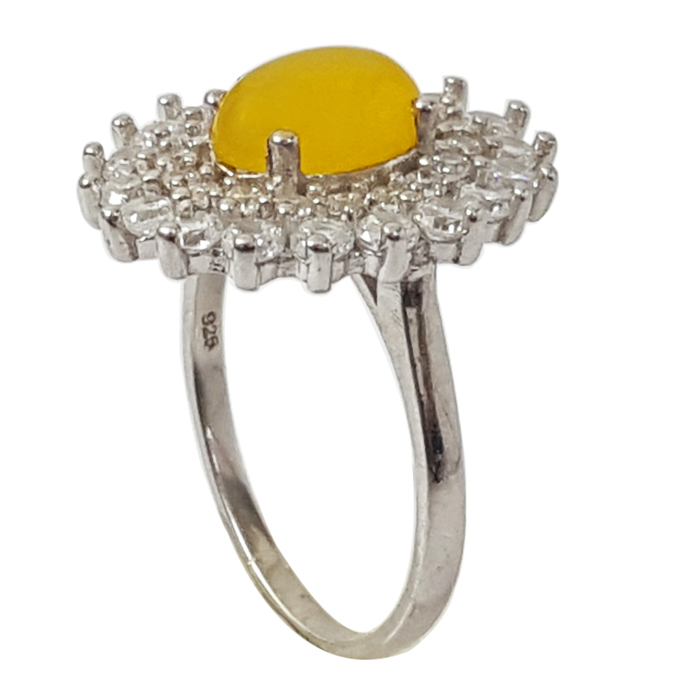 انگشتر نقره زنانه گالری احد کد 4903