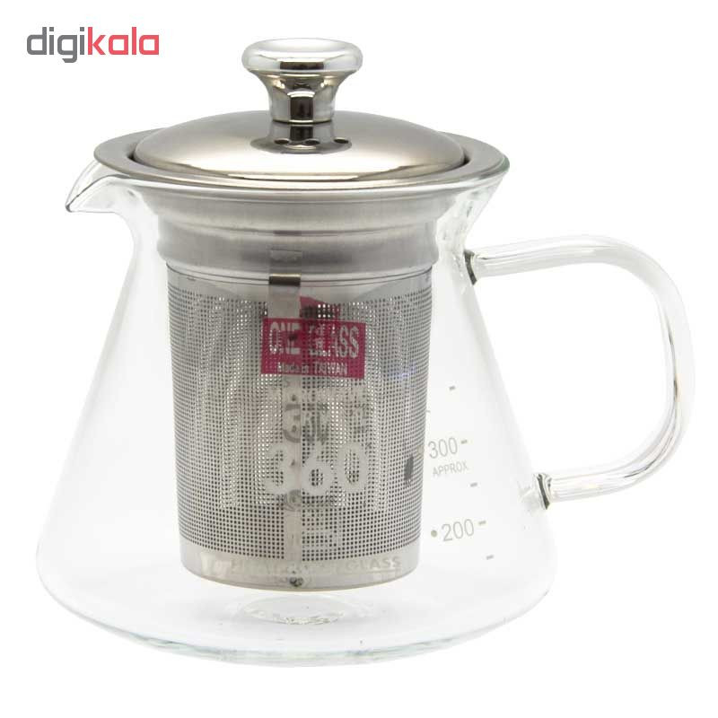 قوری وان گلاس مدل 2030S