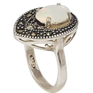 انگشتر نقره زنانه گالری احد کد 4908