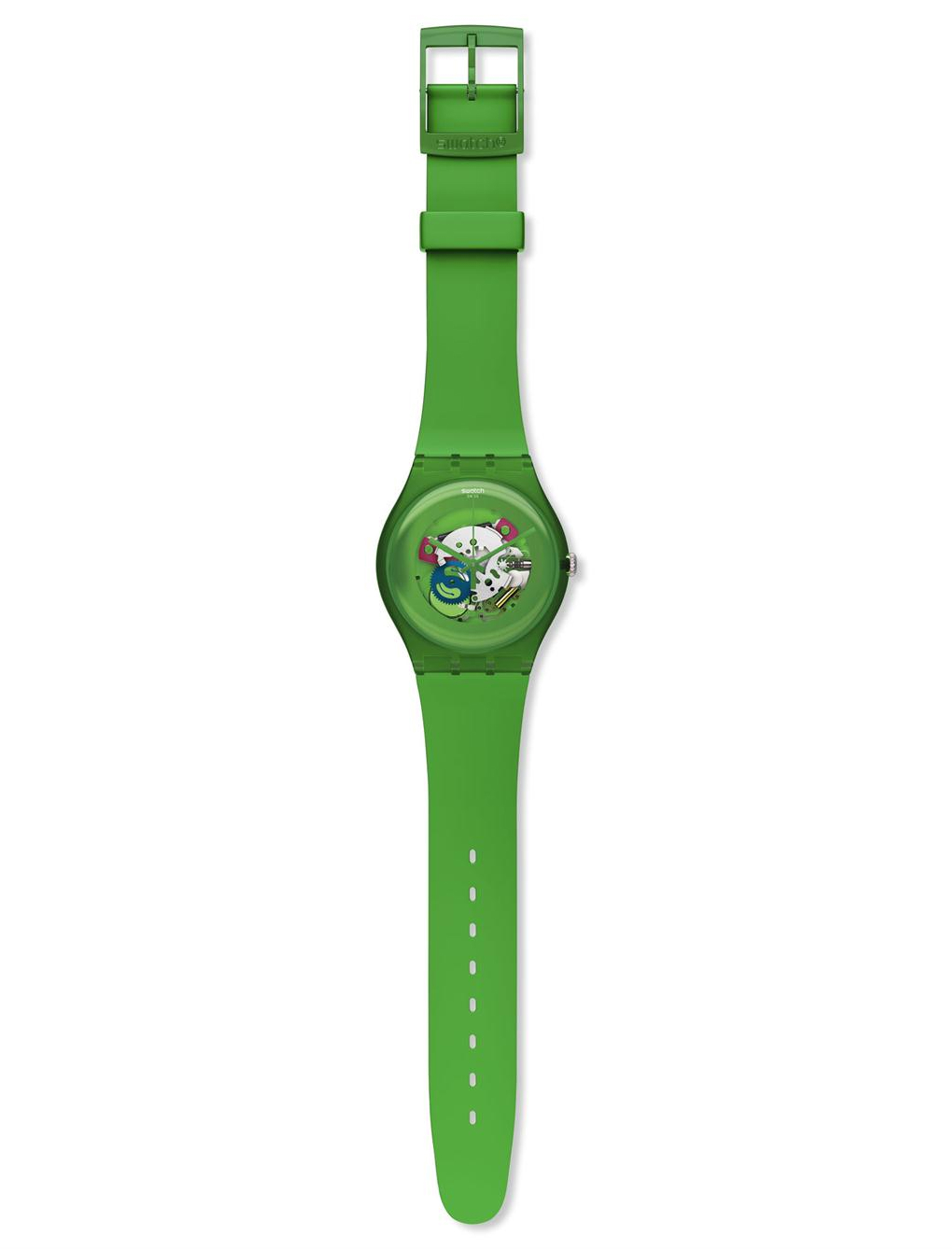 ساعت مچی عقربه ای سواچ مدل SUOG103 - سبز - 4