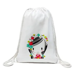 کوله پشتی طرح دختر خانم مدل Y053
