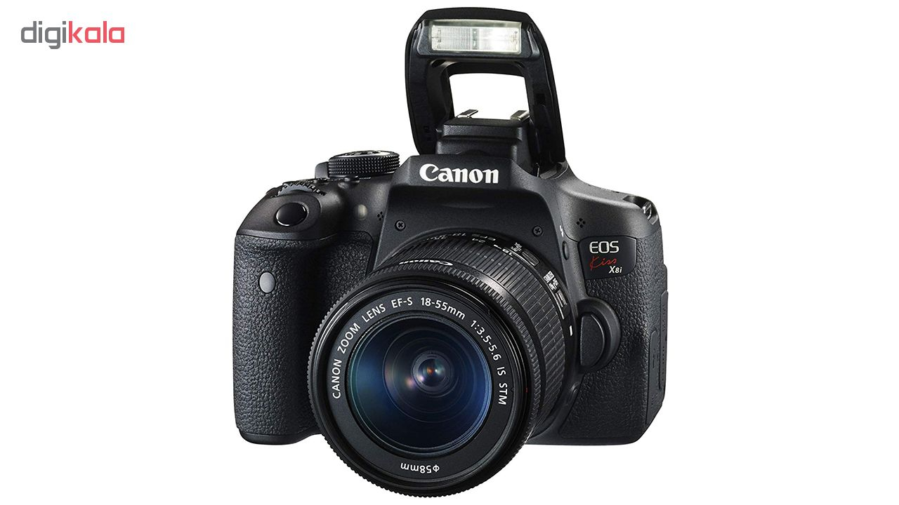 دوربین دیجیتال کانن 750D / Kiss X8i به همراه لنز 18-55 میلی متر دوربین دیجیتال کانن 750D / Kiss X8i به همراه لنز 18-55 میلی متر